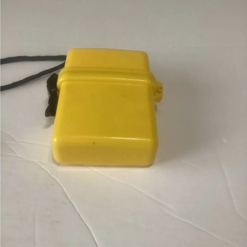 Yellow Waterproof Case with Lanyard